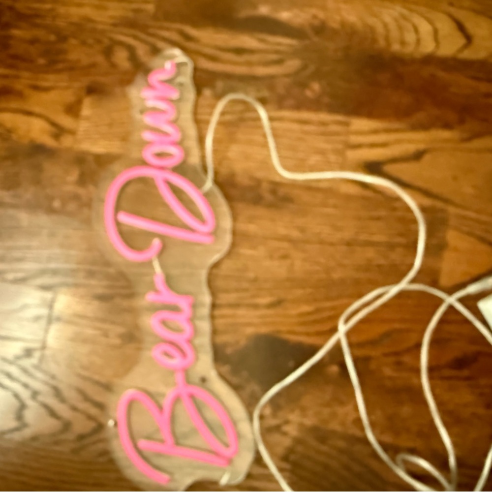 Pink Neon Sign